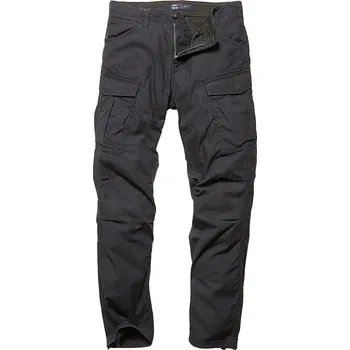 Pánské kalhoty Kalhoty Vintage Industries Lester, Steel, Velikost 31