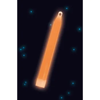 Svítící tyčinka oranžová 15cm Amscan 9902337