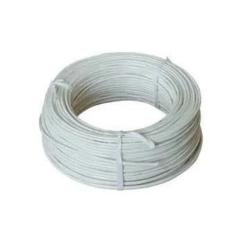 elektrický kabel Kabel SYKFY 5x2x0,5 pro fotobuňky a klíčový spínač, CABS10/WH/100 - sdělovací nízkofrekvenční kabel stíněný desetižilový, vodiče 0.22 mm2