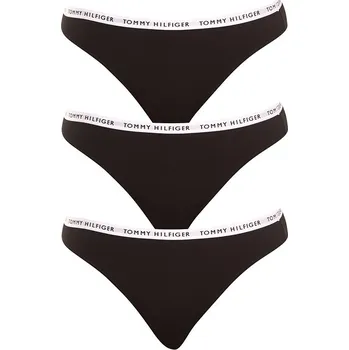 Kalhotky 3PACK dámské kalhotky Tommy Hilfiger černé (UW0UW02828 0R7) XL