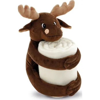 Dětská deka Moose deka s plyšovou hračkou