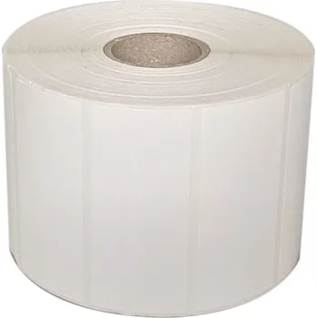 Samolepící etiketa Etikety 90x40mm, polyethylen, bílá, D40, 2000 ks na roli