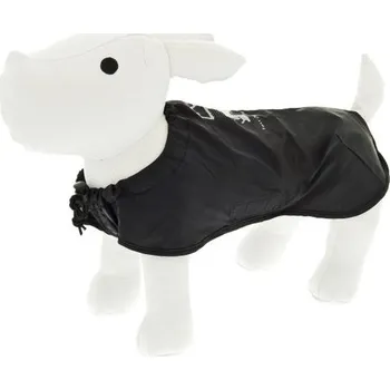 Obleček pro psa Ferribiella Černá lehká kapesní pláštěnka Velikost: 40 cm