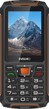 Mobilní telefon EVOLVEO StrongPhone Z6 černý/oranžový
