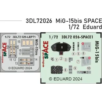 Plastikový model Eduard 1/72 MiG-15bis SPACE (EDUARD)