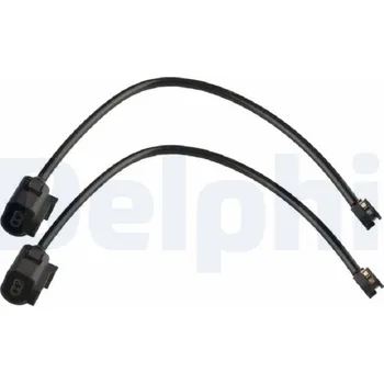 Brzdová destička Výstražný kontakt, opotřebení obložení DELPHI LZ0381