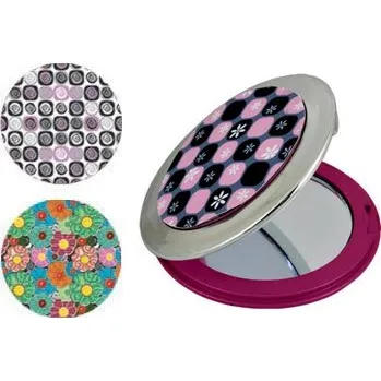 Kosmetické zrcátko PRETTY Zrcátko kabelkové normální a zvětšovací