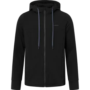 Pánská mikina Pánská mikina s kapucí VIKING Lonetree černá Velikost: XL