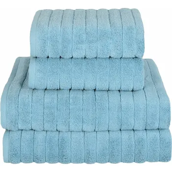 Ručník DekorTextil Mikrobavlněný ručník nebo osuška Delux - modrý ROZMĚR: 50 x 95 cm