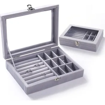 Carla Dámská šperkovnice Lorney šedá