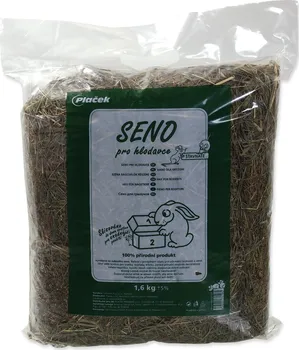 Podestýlka pro hlodavce Plaček Pet Products Seno krmné lisované 1,6 kg