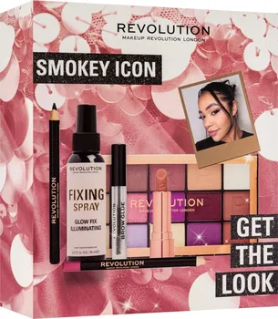 Kosmetická sada Makeup Revolution London Get The Look Smokey Icon dárková sada