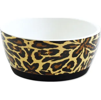 miska pro kočku Magic Cat Keramická miska se vzorem s gumovou podložkou 13,5 x 6 cm