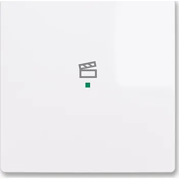 vypínač ABB - Zoni, kryt 1násobný, symbol "scény", bílá