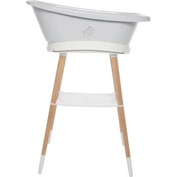 koupací vanička Bebe-Jou Sada vaničky Sense Ollie a stojanu Sense White