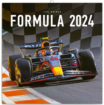 Kalendář Poznámkový kalendář Formule - Jiří Křenek 2024, 30 x 30 cm