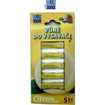 Vůně do vysavače Citron, 5ks tyčinek s vůní na blistru