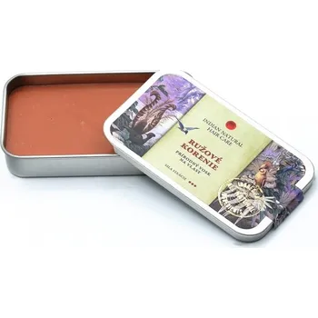 Vlasová regenerace Indian Natural Hair Care - RŮŽOVÉ KOŘENÍ 30g - Přírodní vosk na vlasy