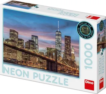 Puzzle Dino New York Neon 1000 dílků