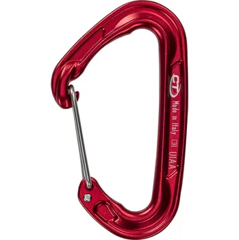 karabina Climbing Technology Fly-weight (wire gate) Size: Onesize, Color: červená