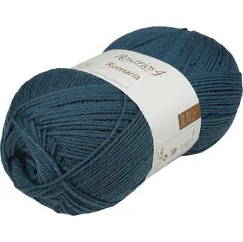 Příze Rosários 4 Vlna Romaria – modrá Azul