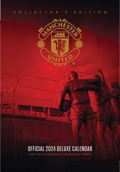 Kalendář Danilo Nástěnný kalendář 85824 Manchester United FC Deluxe 2024