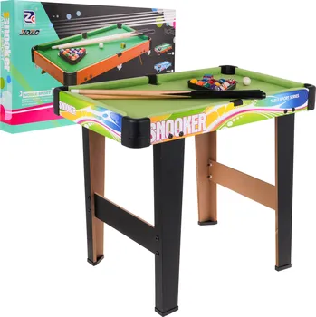 Kulečníkový stůl Dětský biliardový stůl Kids Snooker 51 x 61 x 35 cm zelený