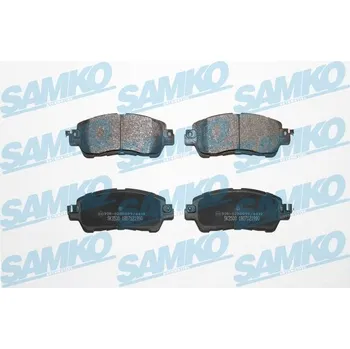 Brzdová destička Sada brzdových destiček, kotoučová brzda SAMKO 5SP1990