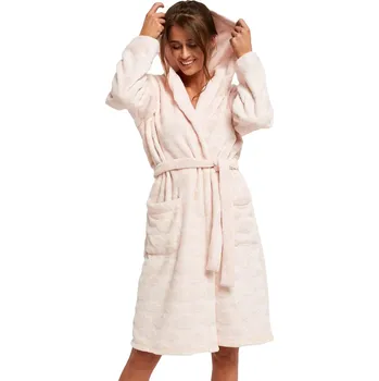 Dámský župan Dámský župan Italian Fashion Drina XL Růžová