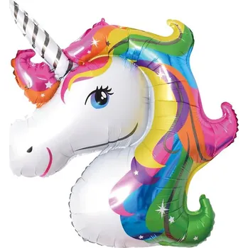 Balónek Foliový balonek jednorožec 29x46 cm