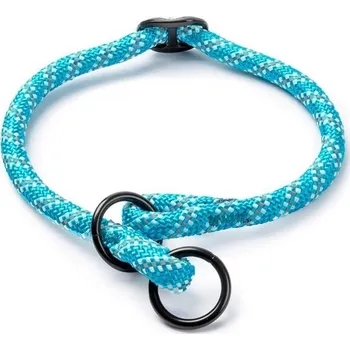 Obojek pro psa ilikepet s.r.o. Obojek nylon polostah. kulatý - modrý Freezack 0,8 x 30-35 cm