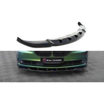 Nárazník Spojler pod nárazník lipa V.1 BMW 7 F01 černý leský plast