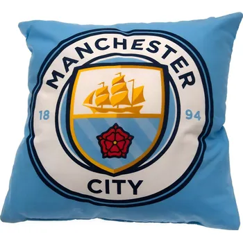Polštář MANCHESTER CITY FC Polštářek Manchester City FC, modrý, 40x40