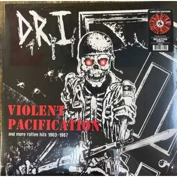 Zahraniční hudba LP Dirty Rotten Imbeciles: Violent Pacification And More Rotten Hits 1983-1987 CLR | LTD 2024 Coloured Red With Black Splatter Vinyl Limited Edition