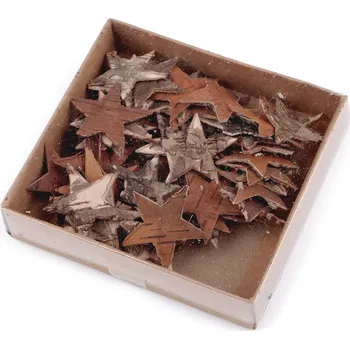 Vánoční dekorace Hvězda z březové kůry, 900195