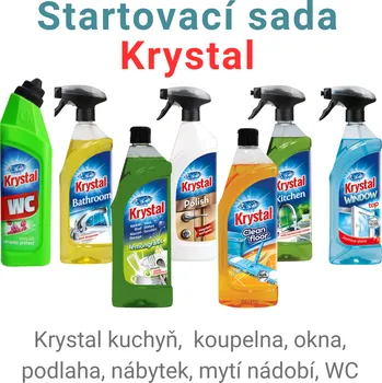 Univerzální čisticí prostředek Zvýhodněná sada Krystal