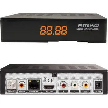 Satelitní přijímač Amiko Mini HD265 HEVC CX LEN satelitní přijímač DVB-S2 WIFI