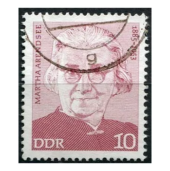 Poštovní známka (1975) MiNr. 2012 - O - DDR - Martha Arendsee