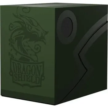 Karetní hra Krabička na karty Dragon Shield Double Shell Forest - Green/Black