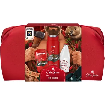 Kosmetická sada Old Spice Bearglove Lumberjack dárková sada v kosmetické tašce