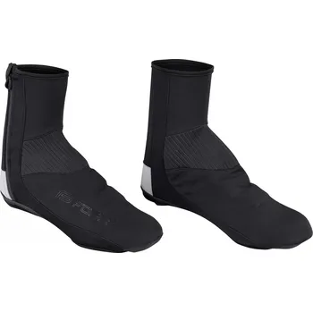 Cyklistické návleky Force Spring softshellové návleky na tretry černé, L