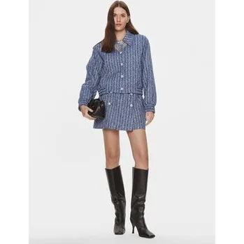 Pánská bunda Custommade Bunda pro přechodné období Frances 999830881 Modrá Relaxed Fit S