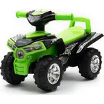 Dětské odrážedlo se zvukem Čtyřkolka Baby Mix zelená