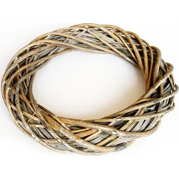 Věnec Proutěný věnec, přírodní, 35 cm