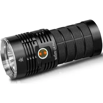 Super výkonná svítilna Sofirn Q8Pro 6500K, s funkcí powerbanky, 11000 lumenů s akumulátory (výkonná a kvalitní baterka od firmy Sofirn)