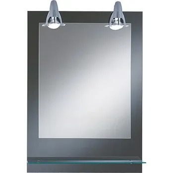 Zrcadlo Kristall-Form Zrcadlo s LED osvětlením Pierre, 50 × 70 cm 99990099