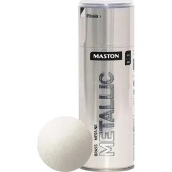 Stavebniny Barva ve spreji Metallic 400ml mosaz