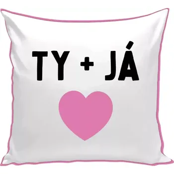 Polštář Polštář barevný 32x32 cm TY + JÁ