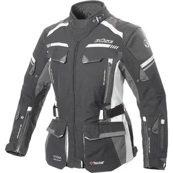 Moto bunda BÜSE bunda HIGHLAND II dámská black/light grey - 58