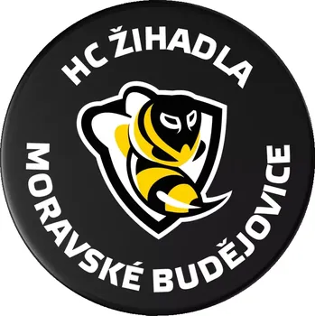 Puk Hokejový puk Znak s textem kruh